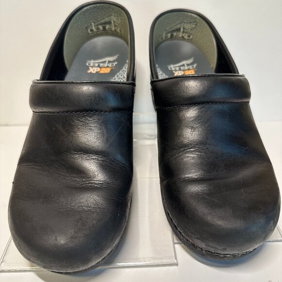 Dansko XP 2.0 size EU 37 US 6.5 - 7 Black Leather Clog 3950470202 - Picture 10 of 10